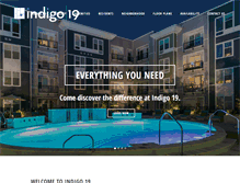 Tablet Screenshot of indigo19.com